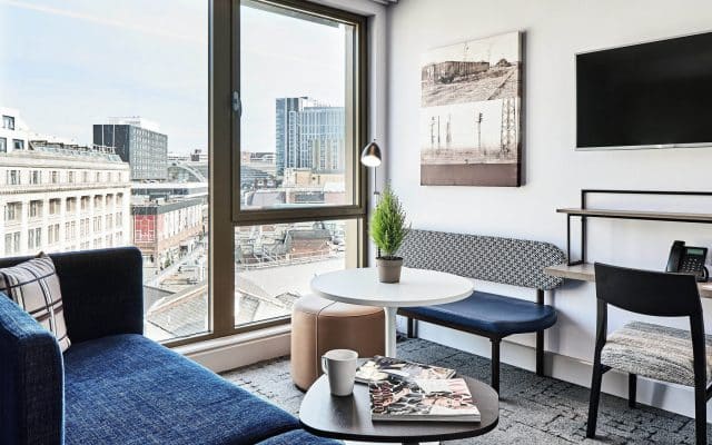 hotel room interior Citadines liverpool