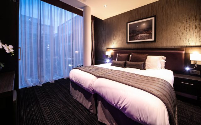 hotel room interior Epic Seel Street Liverpool