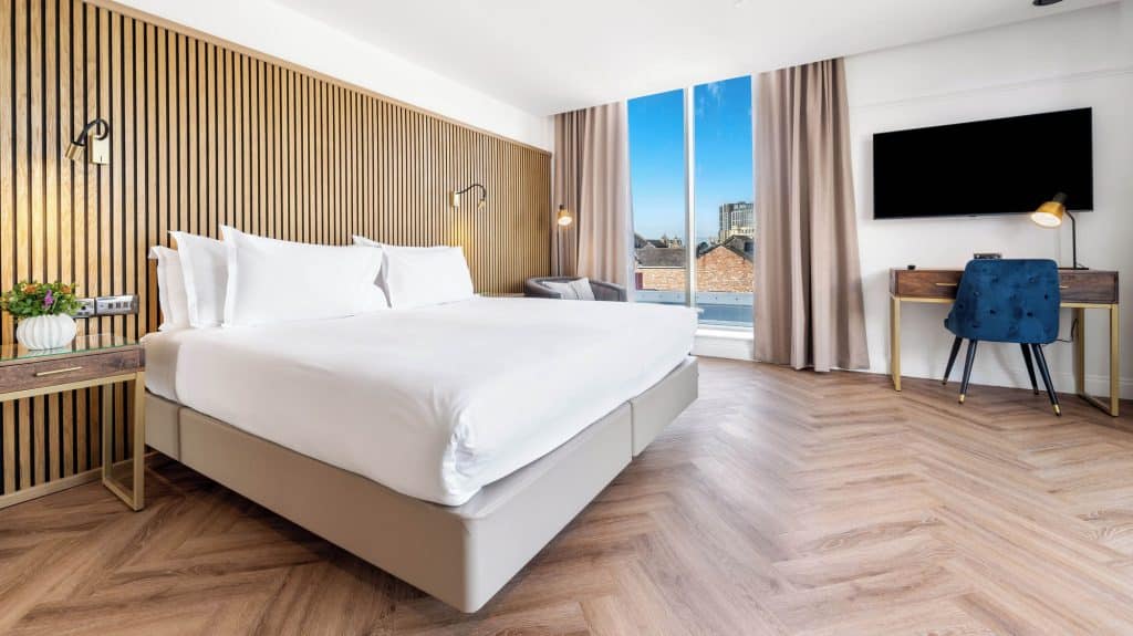 hotel room interior Ropwalks Liverpool